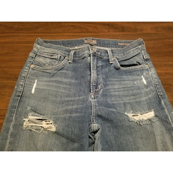 Agolde Sophie Jeans Women's Size 27 Distressed Skinny Denim Medium Wash Cannas - Picture 2 of 8